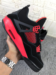 Jordan Air Jordan 4 Tattoo Black Red Sneakers CT8527-016
