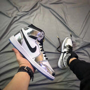 Jordan Air Jordan 1 Pass The Torch High-Top Sneakers Silver White