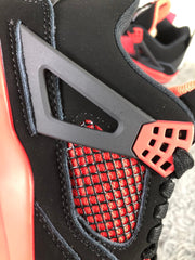 Jordan Air Jordan 4 Tattoo Black Red Sneakers CT8527-016