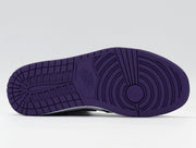 Air Jordan 1 High OG Court Purple Sneakers 555088-041