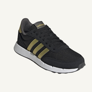 Adidas Women's Black/Gold Run 60s 2.0 Sneakers, GX1714
