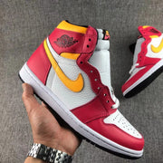 Jordan Air Jordan 1 High OG Light Fusion Red Sneakers 555088-603