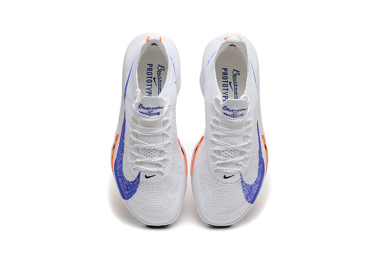 Nike Alphafly 3 Running Shoes White Blue Orange