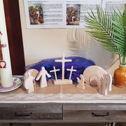✝️Jesus Tomb Easter Scene Wooden Decoration
