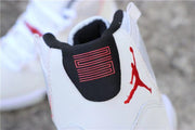 Jordan Air Jordan 11 Platinum Tint White High-Top Sneakers