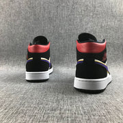 Air Jordan 1 Mid What The Multicolor Sneakers 852542-005