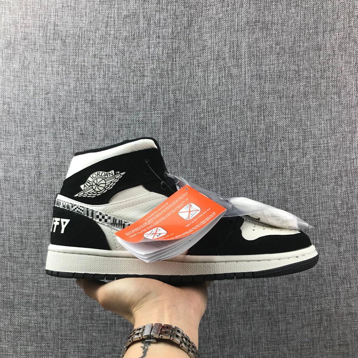 Air Jordan 1 Mid Black History Month Sneakers 852542-010