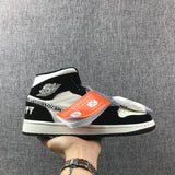 Air Jordan 1 Mid Black History Month Sneakers 852542-010