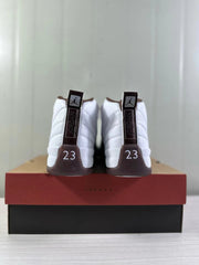 Jordan Air Jordan 12 Retro White Brown FZ5026-100 Sneakers