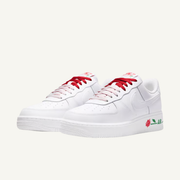 Nike Women's White Air Force 1 'Roses' Sneakers, IF0498 100