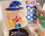 Kids Magnetic Puzzle Dress-Up Set 🧲✨