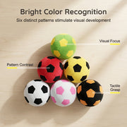 🧸 Soft Plush Soccer Balls