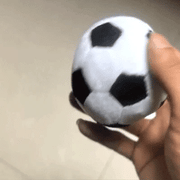 🧸 Soft Plush Soccer Balls