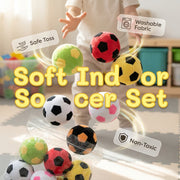 🧸 Soft Plush Soccer Balls