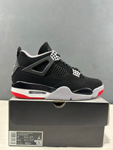 Jordan Air Jordan 4 Retro Bred Black Red Sneakers IX8180-001