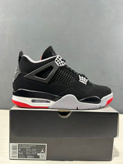 Jordan Air Jordan 4 Retro Bred Black Red Sneakers IX8180-001