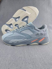 Nike Yeezy 700 V2 Shoes in Blue Grey and Coral