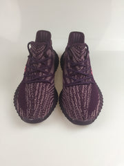 Yeezy 350 V2 Knit Sneakers in Black and Beige