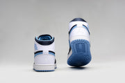 Jordan 1 High Paul Edition Navy Sneakers in Blue and White