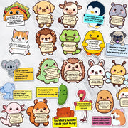 🐾 Uplifting Animal Affirmation Stickers