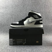Air Jordan 1 Mid Black History Month Sneakers 852542-010