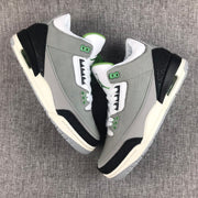 Jordan Air Jordan 3 Grey Green Sneakers 136064-006