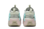 Nike Air Huarache Light Grey Pink Aqua Sneakers