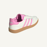 Adidas Women's White/Bliss Pink Breaknet Sleek Sneakers, JH6879 (No Box)