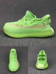 Adidas Yeezy Boost 350 V2 Kids Sneakers in Glow Green