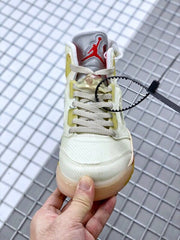 Air Jordan 5 x Off-White Sneakers Sail CT8480-002