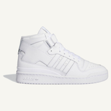 Adidas Originals Men's White Forum Mid Sneakers, IG3754 (No Box)