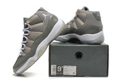 Jordan Air Jordan 11 Retro High-Top Basketball Shoes Grey