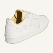 Adidas Originals Men's White Oat Forum Low CL Sneakers, IG3783 (No Box)