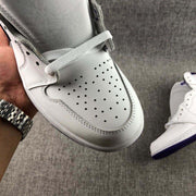 Air Jordan 1 Court Purple High-Top Sneakers White/Purple CD0461-151