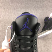 Jordan Air Jordan 3 Court Purple Black Sneakers CT8532-050