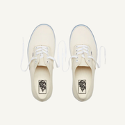 Vans Men's Cream Authentic Canvas Sneakers, VN000EE3WHT
