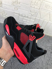 Jordan Air Jordan 4 Tattoo Black Red Sneakers CT8527-016