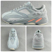Nike Yeezy 700 V2 Shoes in Blue Grey and Coral