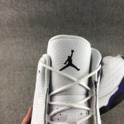 Jordan Air Jordan 13 Lakers Sneakers White Purple 414571-105