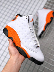 Jordan Air Jordan 13 Starfish White Orange Sneakers 414571-108