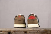 Jordan 1 Low OG TS SP Olive Black Sneakers CQ4277-001