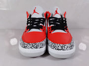 Jordan Air Jordan 3 Retro Red Black Crackle Sneakers