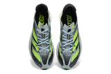 Adizero Adios Pro Running Shoes in Gray and Neon Green