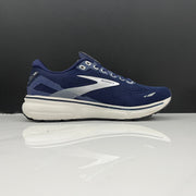 Brooks Ghost 15 Running Shoes in Navy and White