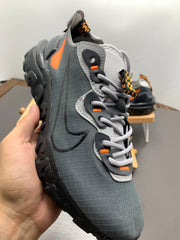 Nike React Element 87 Sneakers Black Grey Orange