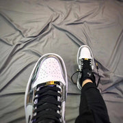 Jordan Air Jordan 1 Pass The Torch High-Top Sneakers Silver White