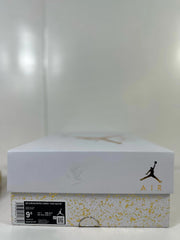 Jordan Air Jordan 4 Vivid Sulfur Sneakers White Yellow AQ9129-101