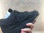 Jordan 4 Retro Levi's Black Denim Sneakers A02571-001