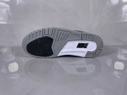 Air Jordan 3 Retro Black and Grey Sneakers