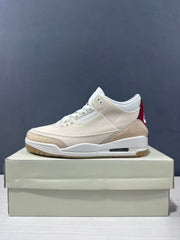 Jordan Air Jordan 3 Retro Jumpman Year of the Horse Sneakers Cream Red IR0910-400